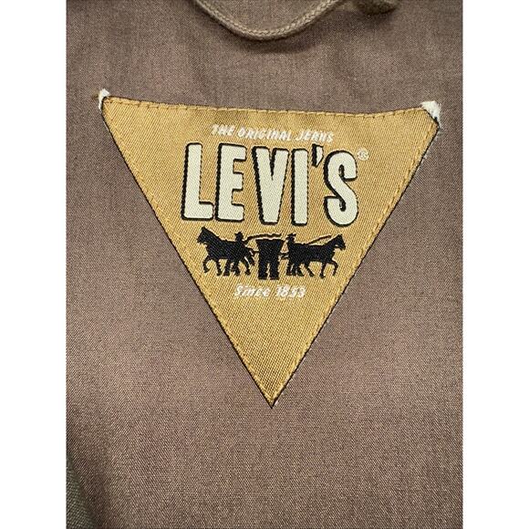 Men Military Jacket extra large by Levi's inspired Green collar hoody VTG - Picture 7 of 11